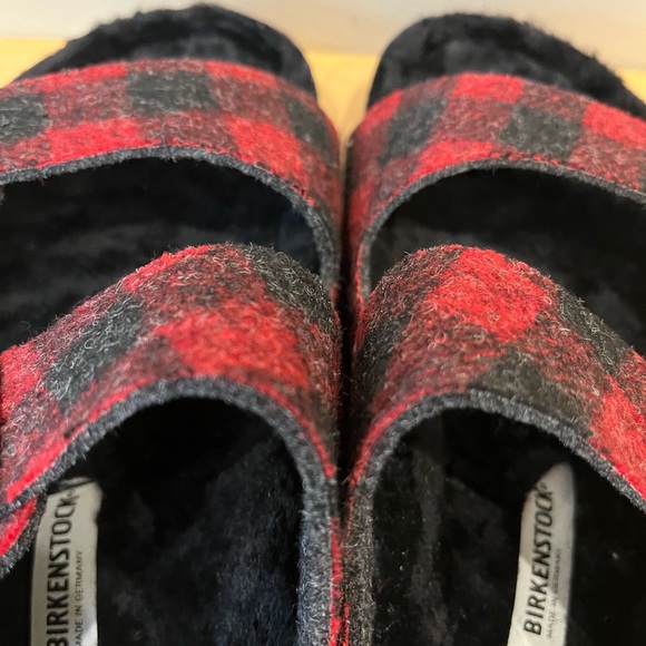 Birkenstock Red and Black Sandals - Picture 2 of 8